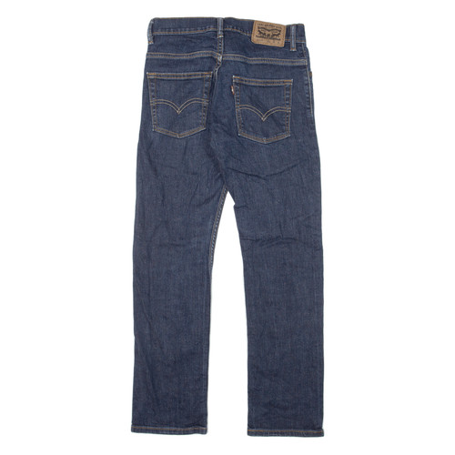 LEVI'S 511 Jeans Boys Blue Slim Straight W26 L26 - Picture 3 of 6