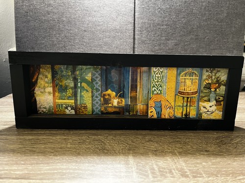 The Morphicism Desk Slider Cats Art. giclee canvas panels.