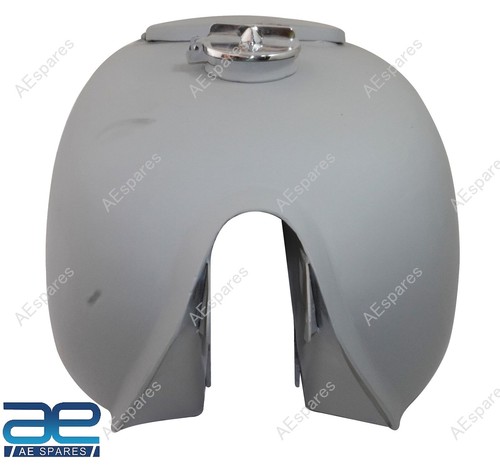 Repro Bare Metal Raw Steel Petrol Gas Fuel Tank With Filler Cap Fits Bmw R71 - Bild 4 von 7