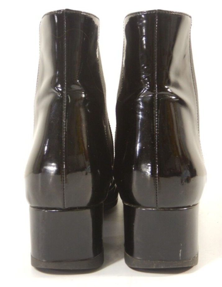 Stivaletti Chelsea Saint Laurent neri in vernice misura 38