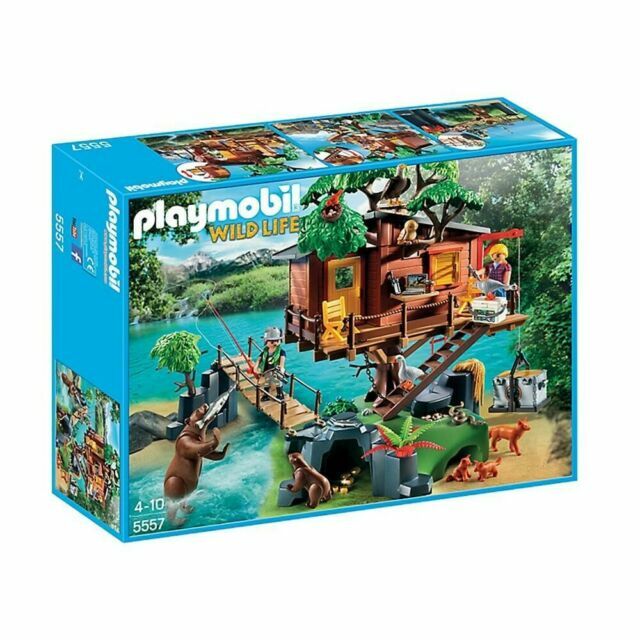 playmobil wildlife adventure tree house