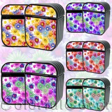 Colourful flower Sunflower cute earphone Protective Cover for AirPods 1/2 Case