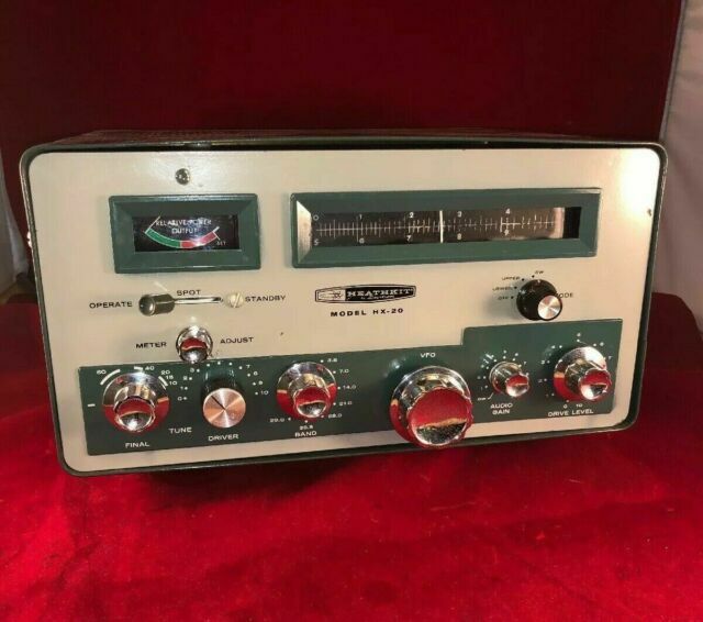 Heathkit Hx-20 Original Vintage Manual for Ham Radio Transmitter for