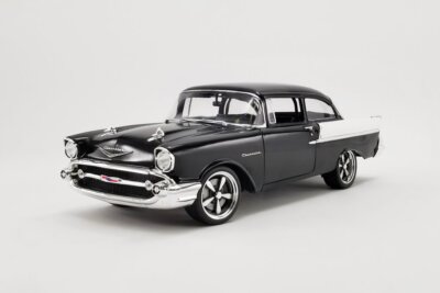 1957 CHEVY 150 RESTOMOD HOURGLASS 1/18 scale DIECAST CAR ACME A1807012