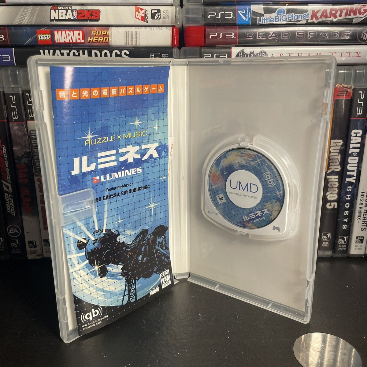 Lumines (Sony PlayStation Portable, PSP) Complete Fast S/H