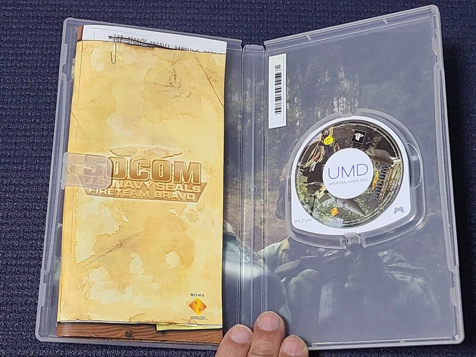 Sony PlayStation Portable Socom U.S Navy Seals Fireteam Bravo Game Korea Ver PSP - Image 4 of 4