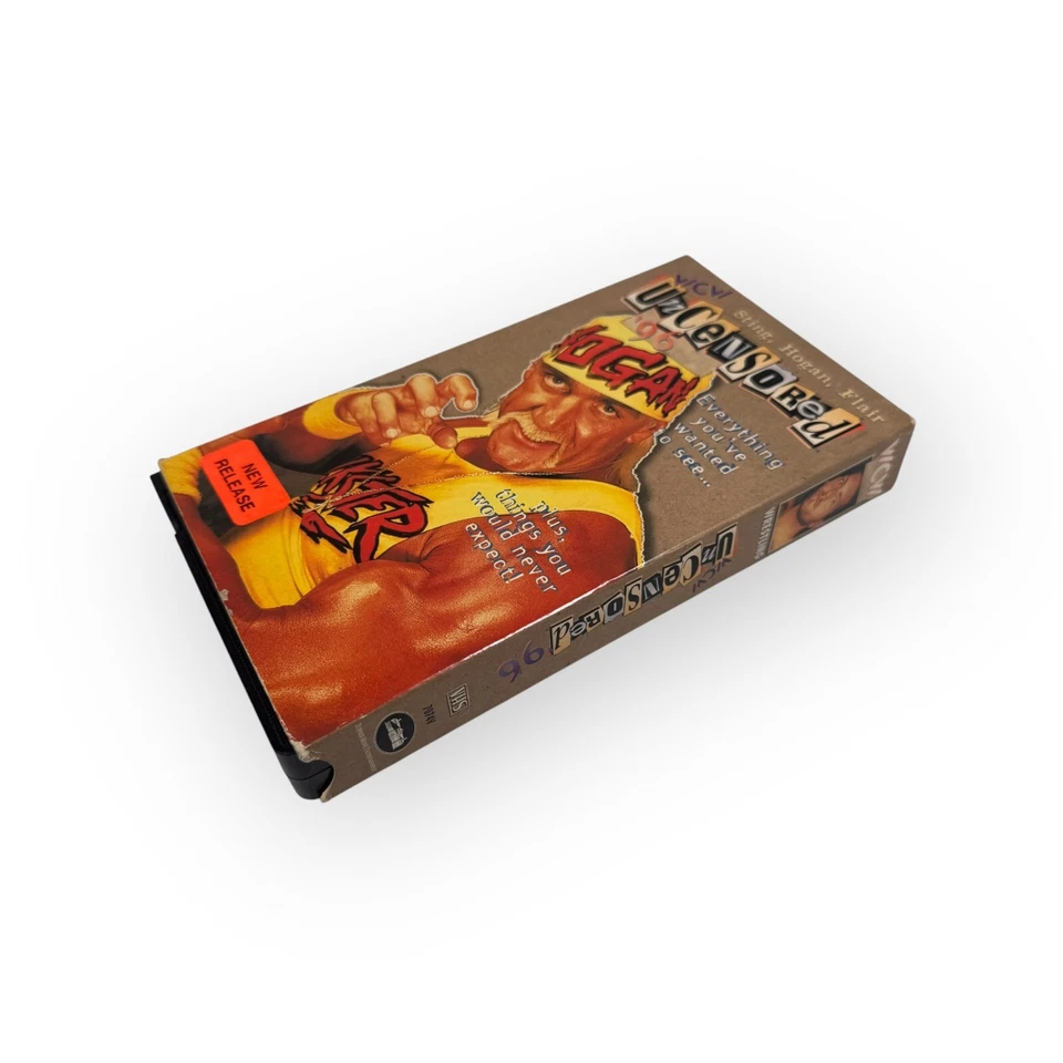 WCW Uncensored 1996 Classic Wrestling VHS Vintage Hulk Hogan, Sting, Flair RARE - Image 4 of 4