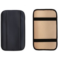 Cojín reposabrazos de cuero para reposabrazos de coche para consola soporte de codo alfombrilla protectora