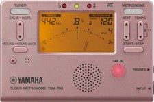 YAMAHA Tuner Metronome TDM-700P Pink Back Light liquid crystal Battery Powered