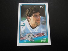JOHN BOSA 1988 TOPPS ROOKIE CARD  # 198 NM. rookie card picture