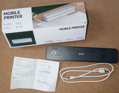 iDPRT Tragbarer Wiederaufladbarer A4 Thermodrucker