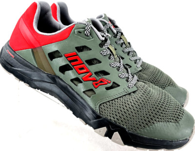 Inov8 All Train 215 Lace Up Cross-Trainer Olive running Sneaker Shoes Men's 12