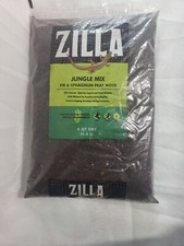 Zilla Reptile Terrarium Bedding Substrate Jungle Mix Moss  Fir 4-Qt.