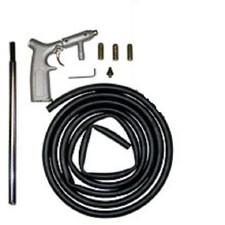 Air Sandblasting Sand Blasting Gun Tool Kit With Hose and Pick Up Tool