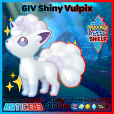 ✨Shiny Alolan VULPIX 6IV Ready to Raise✨ Pokemon Sword & Shield 🚀Fast🚀