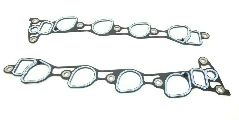 Juego de 2 juntas de colector de admisión OEM 1996-2000 Ford Lincoln Mercury Town Car 4.6 Foto 3 de 4