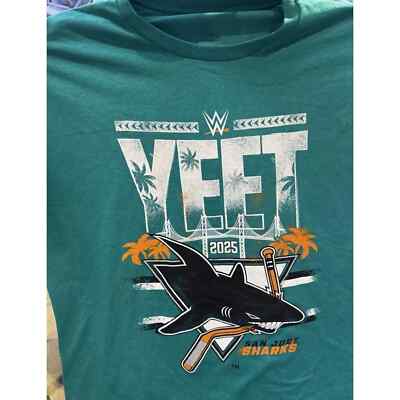 HINOKUNI SHARK 25 H&O レイリー　コラボ SALE - WWE Jey Uso x San Jose Sharks Exclusive YEET Shirt