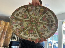 Antique Rose Medallion Meat Platter