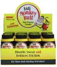 Anti-Monkey Butt 817015A Talc Free Anti-Friction Powder - 1.5 oz Travel Size