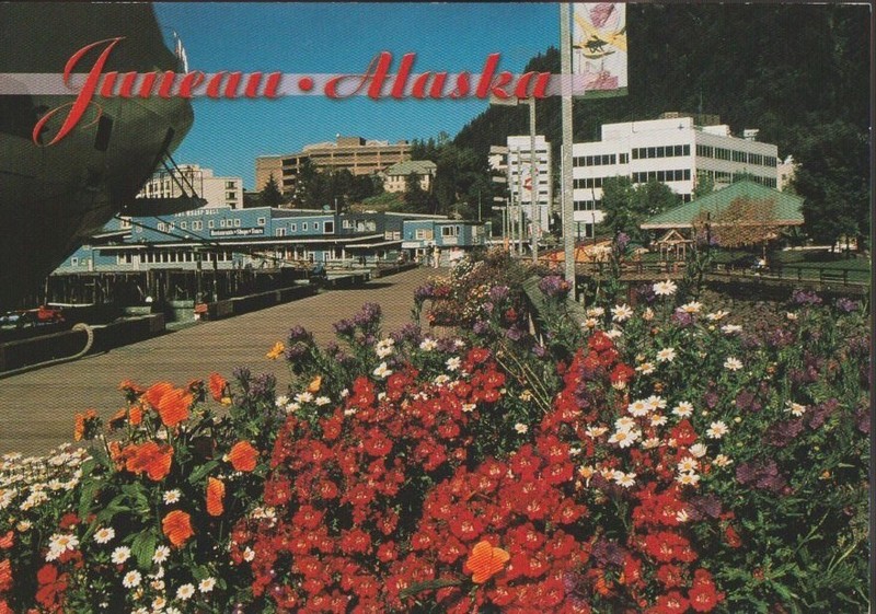 Unposted Postcard "Juneau, Alaska"