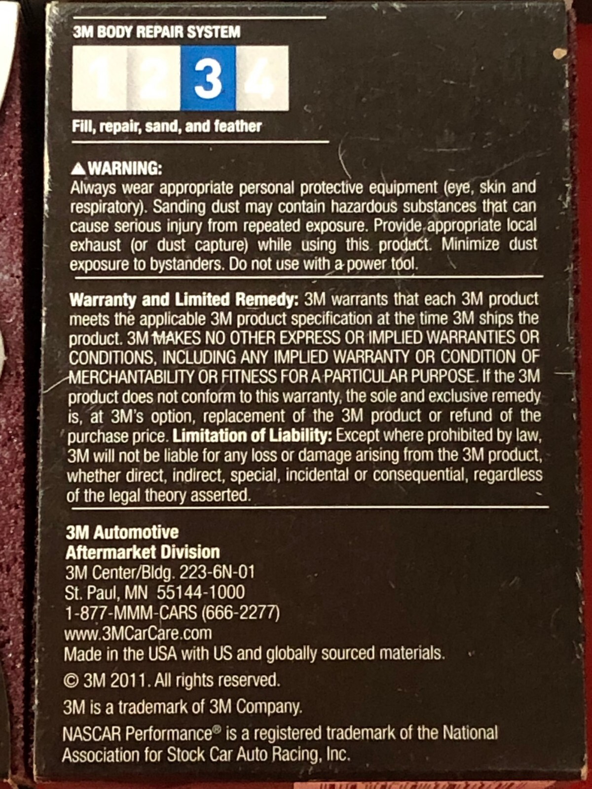 (5) NEW 3M 03069 100 GRIT STAGE 3 SANDING SPONGES SHAPE & SAND BODY FILLER eBay