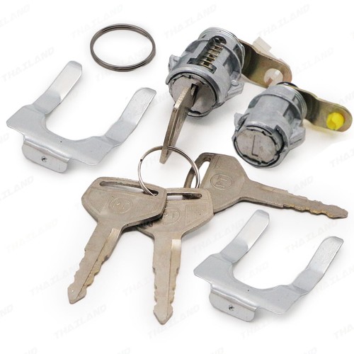 Kit Serrures De Porte Pour Toyota Mitsubishi Hilux L200 1987-2005 - Set Gauche+droite + Clé, Neuf