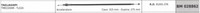 Kabel Beschleuniger Kaaz Hecke-SchneidgeräTe TME2200M TLE24 315 Mm Abdeckung 275