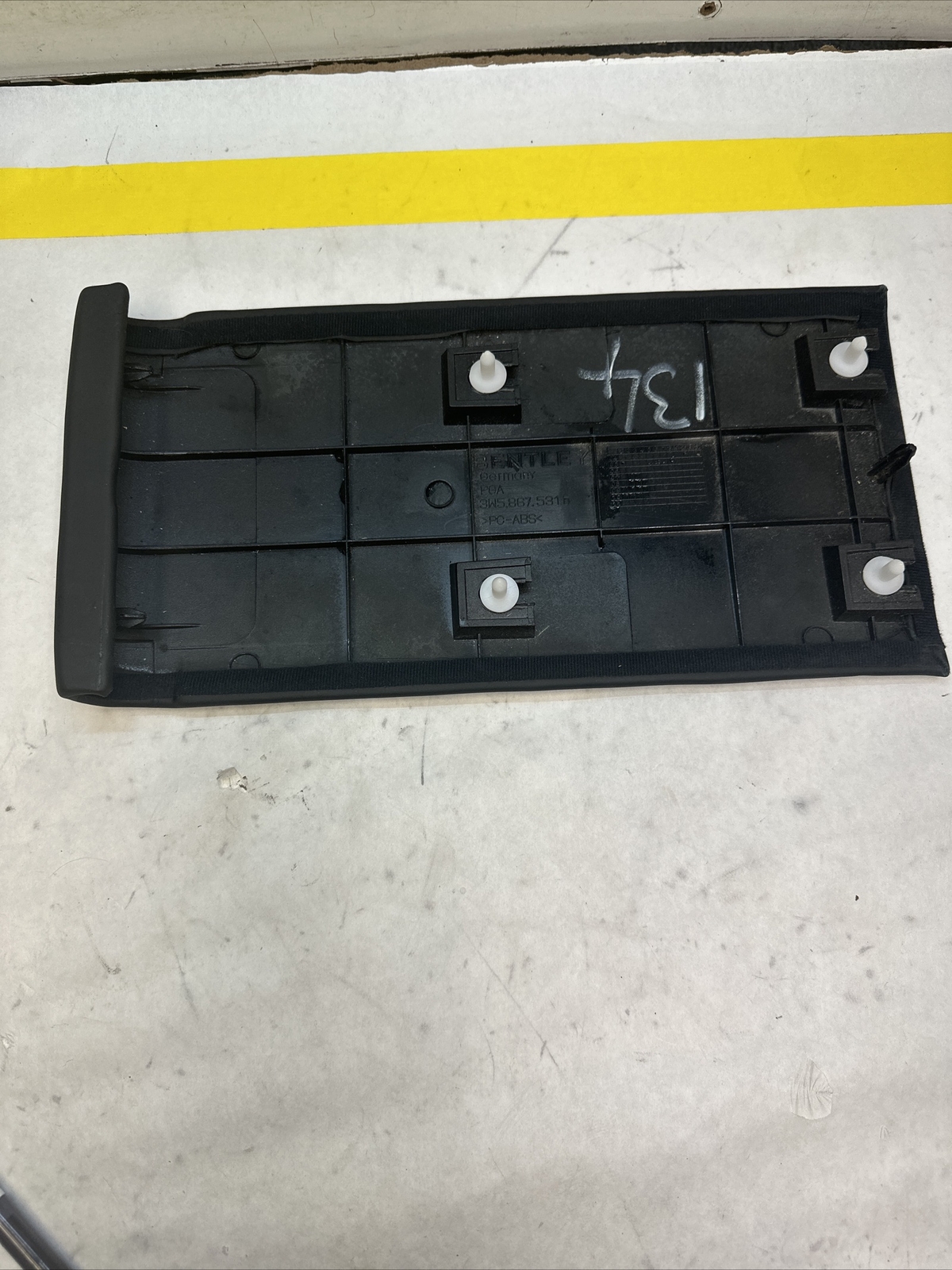 BENTLEY  FLYING SPUR 3W 6.0 Roof Headliner Black Trim 3W5867531D 2007
