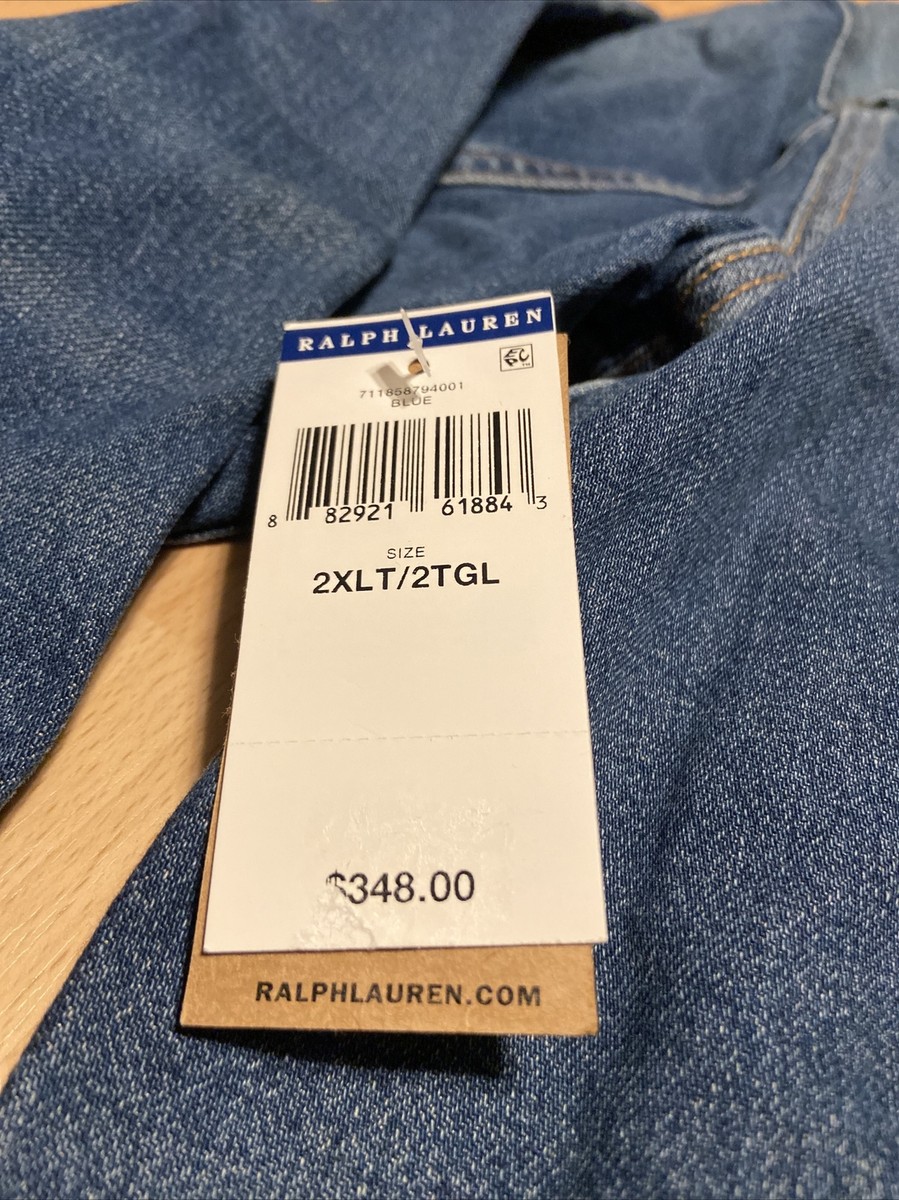 ポケット New Polo Ralph Lauren Polo Bear Ski Denim Jacket Size XXLT | eBay