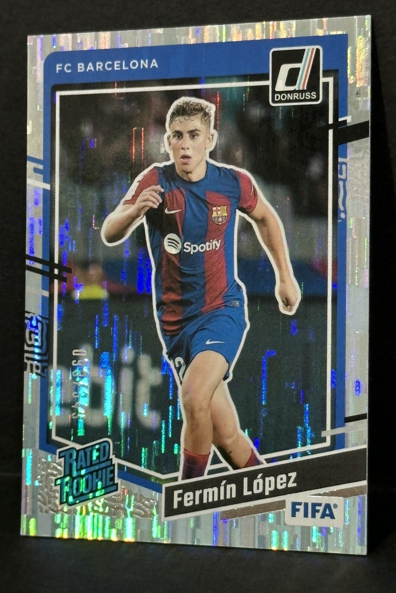 2023-24 Panini Donruss FIFA Barcelona Rated Rookie Fermin