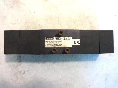 PARKER F5263BGG23001A 115-120V SOLENOID PNEUMATIC VALVE