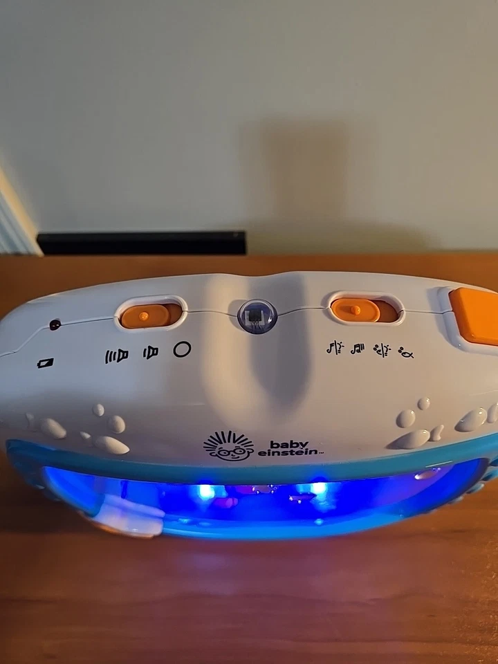 BABY EINSTEIN SEA DREAMS SLEEP SOOTHER MUSIC CRIB  TOY FISH TANK AQUARIUM TESTED - Image 4 of 4