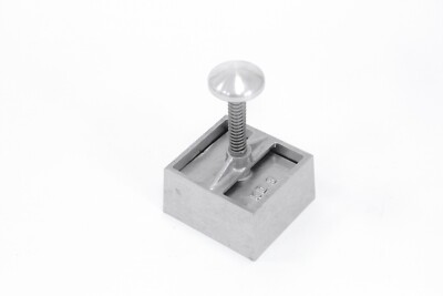 Burgerpresse Patty Maker Hackfleischpresse aus Aluminium quadratisch 85 x 95 mm