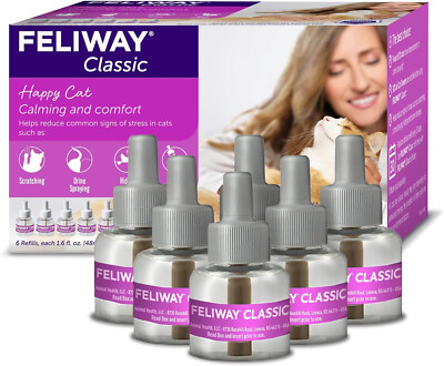 GENUINE Feliway Classic Pheromone Diffuser Refills x 48ml - Main Image
