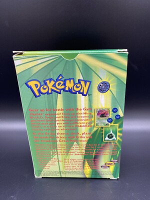 Pokémon Erika Theme Deck Cards Open Box 2000 Vintage Gym