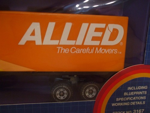 SIKU Eurobuilt # 3167 Volvo Truck with Allied Movers Trailer - New in Box - Picture 7 of 12