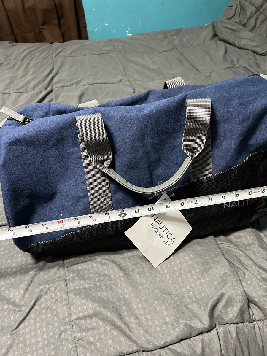 nautica Fragrance duffle bag Weekend Travel Bag Navy Black
