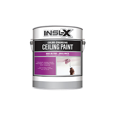 Insl X Color Changing Ceiling Paint Pink To White 1 Gallon Ebay