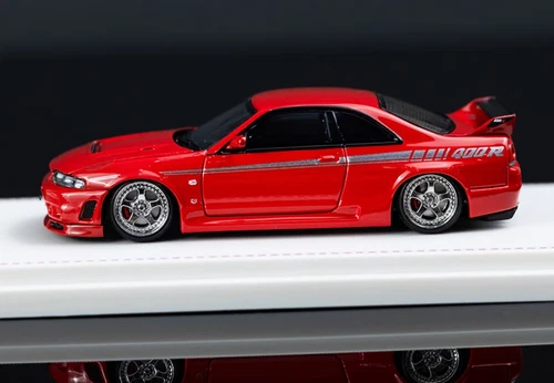 FH 1:64 rot JDM Skyline GTR R33 Nismo 400R Sportmodell Diecast Metall Auto - Bild 4 von 21