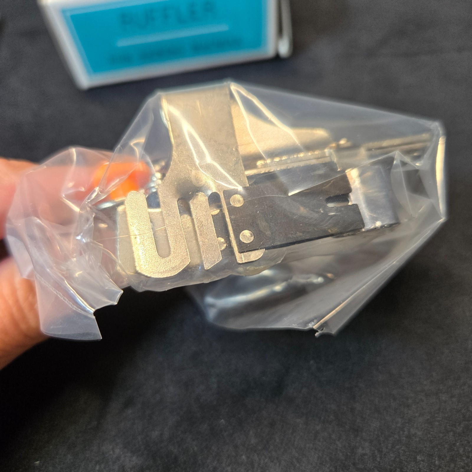 Ruffler for sewing machine presser foot attachment Greist Ruffles #55705 org box