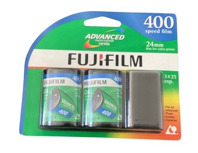 Fuji Film Advanced Photo System Nexia 400 Speed 24mm Open Box 1 Missing Exp 2010