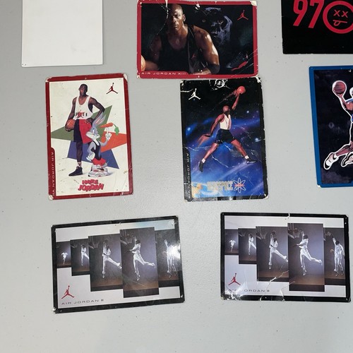 Jordan Retro Cards Lot Of 10 AJ 2, Aj 7, Aj 8, Aj 11 Aj 13 Aj 14 - Bild 4 von 4