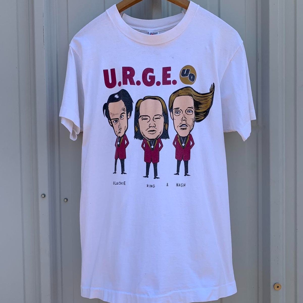 Vintage 1991 Urge Overkill Daniel Clowes Shirt SG075 FREE SHIPPING