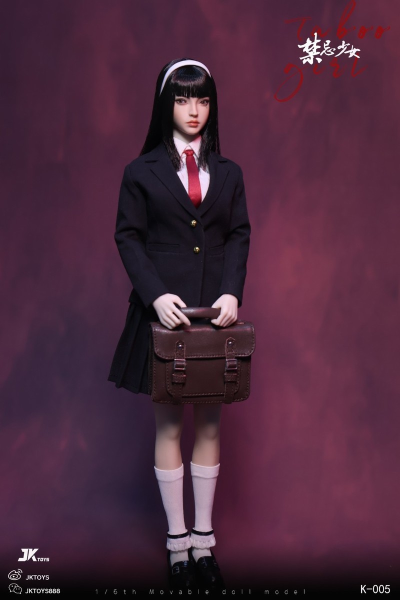 JKTOYS Taboo girlTomoe1/6アクションフィギュアK-005 JKTOYS K-005 1/6 Taboo Girl Tomie Cosplay Action Figure Toy Model