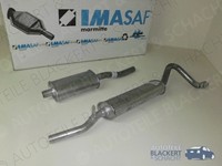 Imasaf Auspuffset Msd+Esd für Fiat 131 1.3+1.4+1.6 Super+Mirafiori 1978-1983