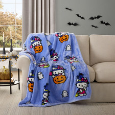 Licensed Characters Halloween Silk Touch Throw Blanket 60 x 70 Soft Polyester