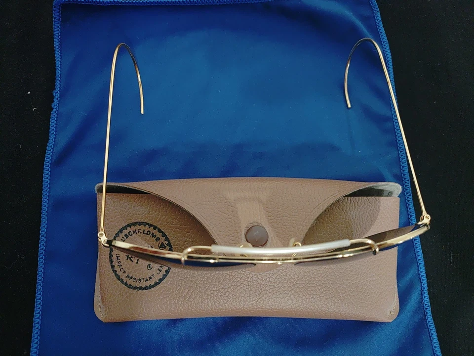 Gafas de sol vintage de aviador Baucsh & Lomb Ray-Ban. Hecho en USA Foto 2 de 4