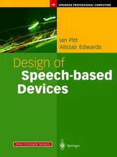 Alistair Edwards (u. a.) | Design of Speech-based Devices | Taschenbuch (2012)