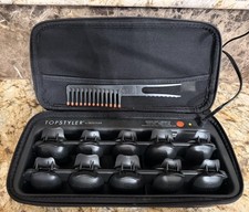 TopStyler by InStyler Heated Ceramic Styling Shells Hair Curlers Case Tested