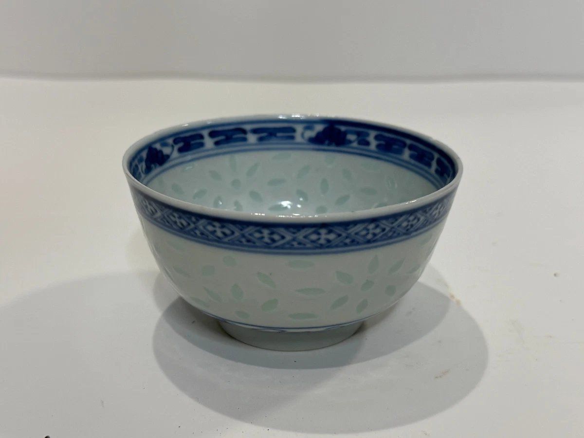 陶瓷蓝色复古原创中国碗| eBay